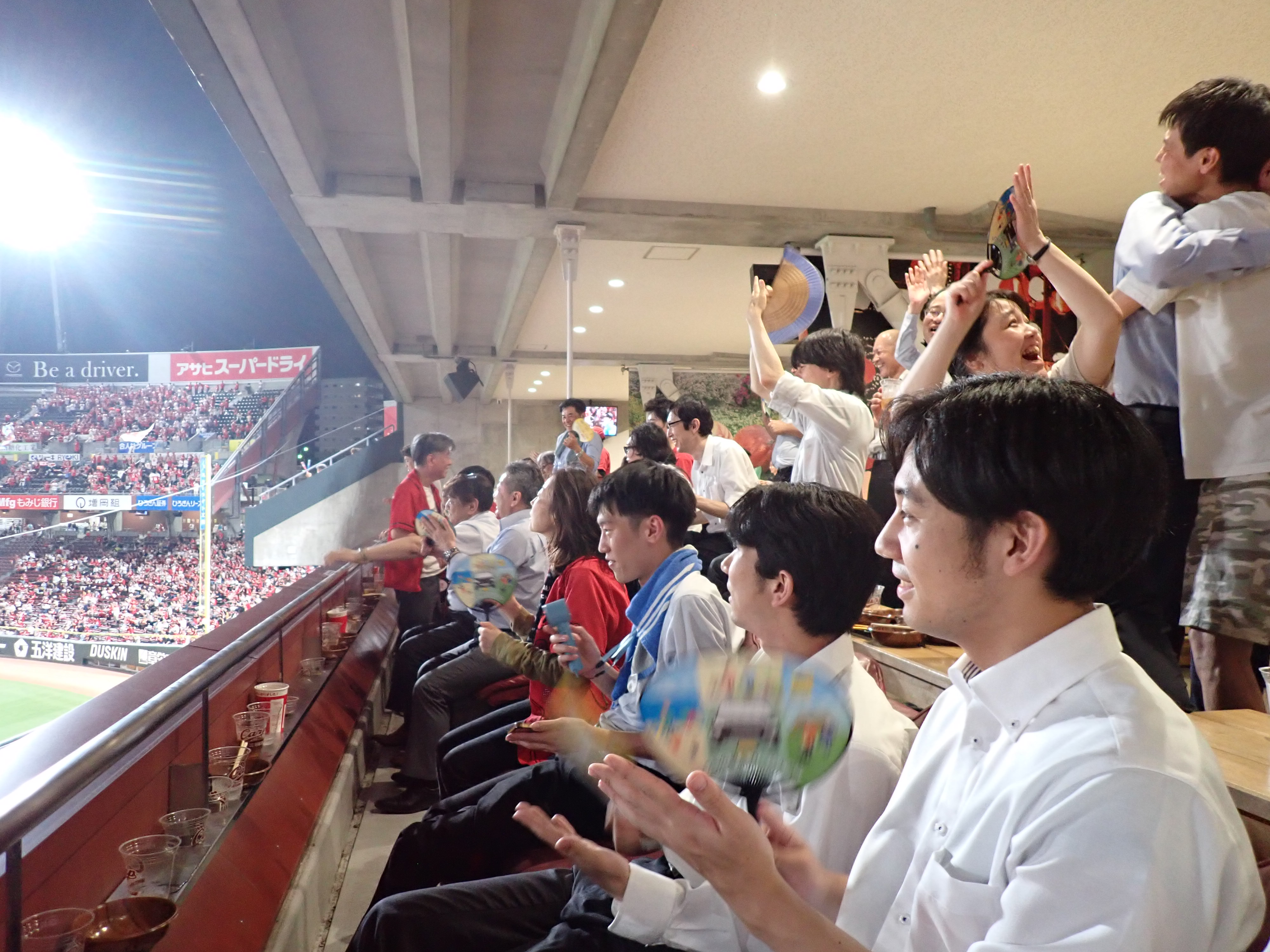 カープ観戦に行きました